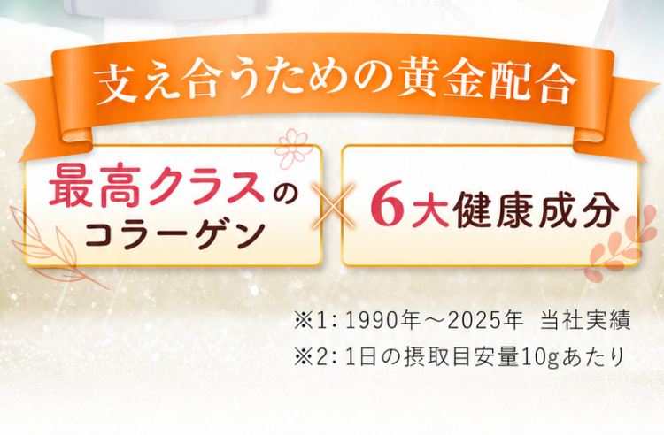 支えあうための黄金配合